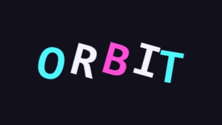 Orbitals - Orbiting Letters Text preview