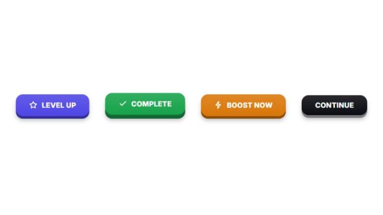 Pushable 3D Button preview