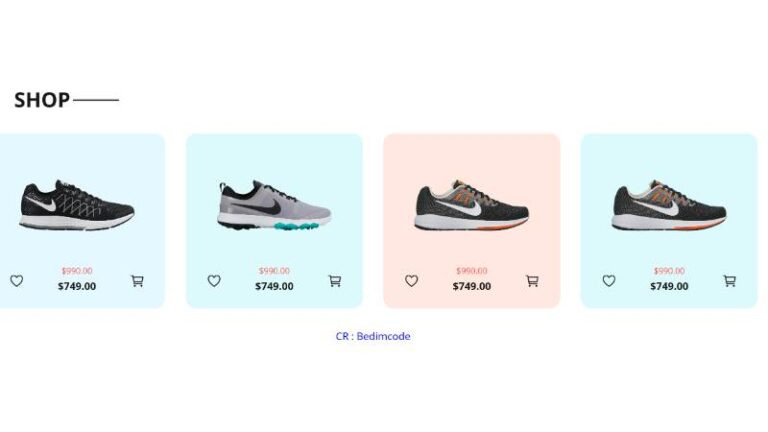Shoe Tile Card preview