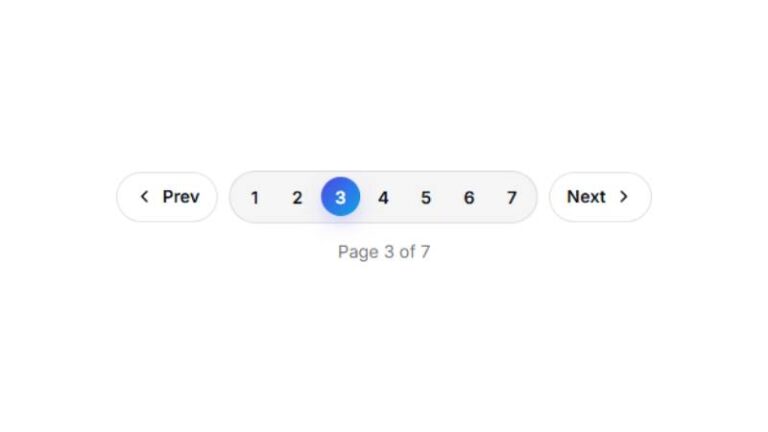 Sliding Pill Pagination preview