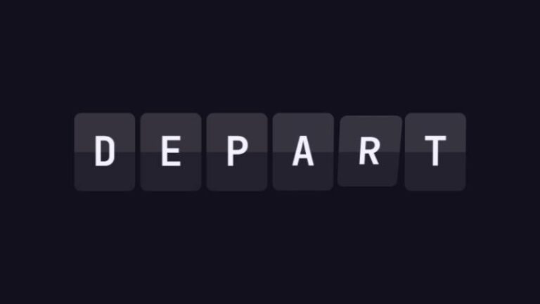 Split-Flap - Split-Flap Display Text preview
