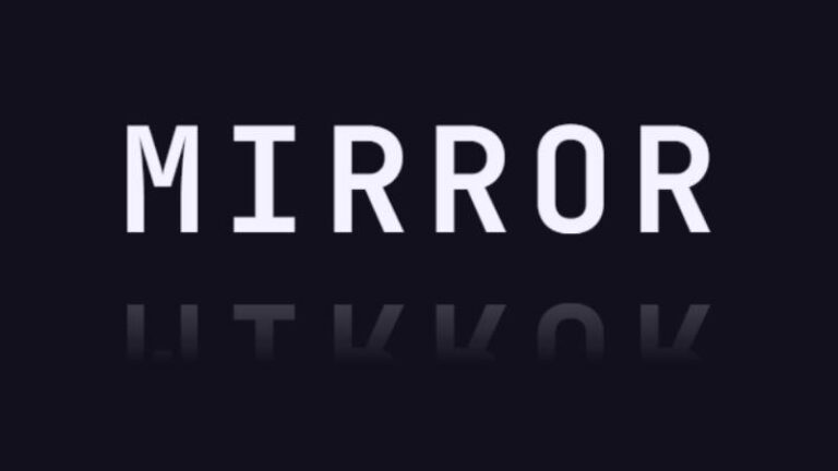 Still-Water - Water Reflection Text preview