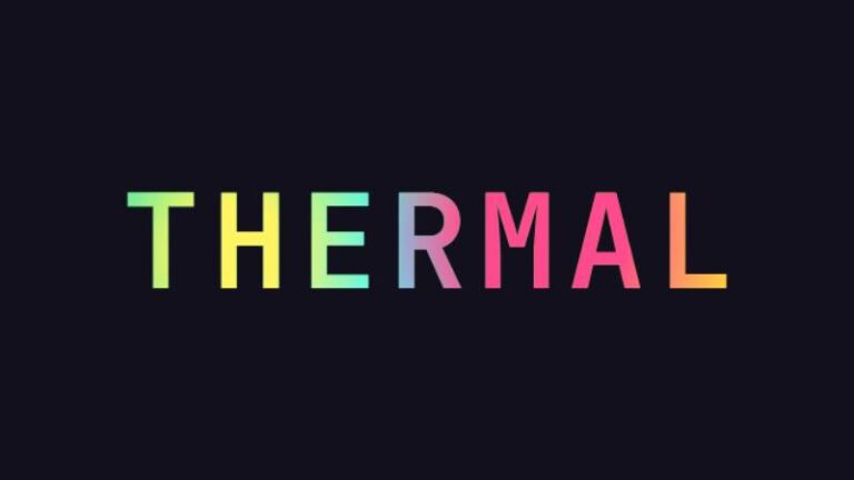 Heatmap - Thermal Heatmap Text preview