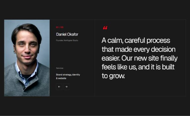 Verse Quote Slider preview